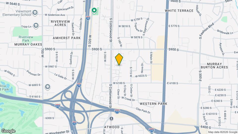 5957 S Sultan Cir Map and Location Details