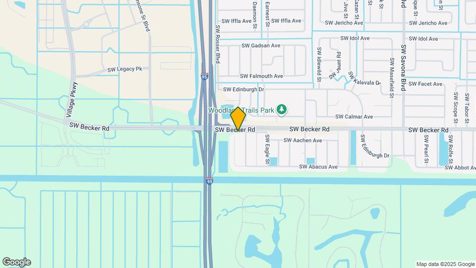 4609 SW Babylon St Mapa y Detalles de la Ubicación