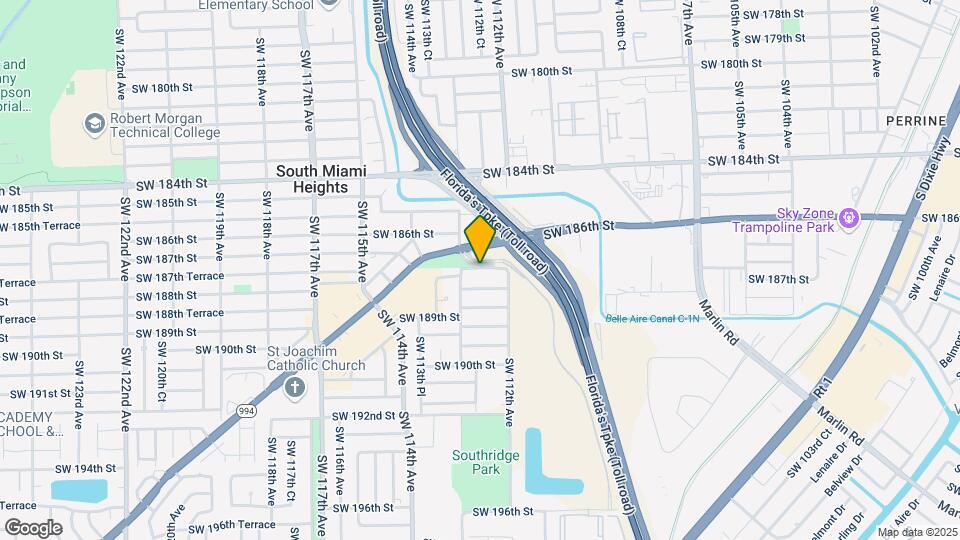 11248 SW 187th St Map and Location Details