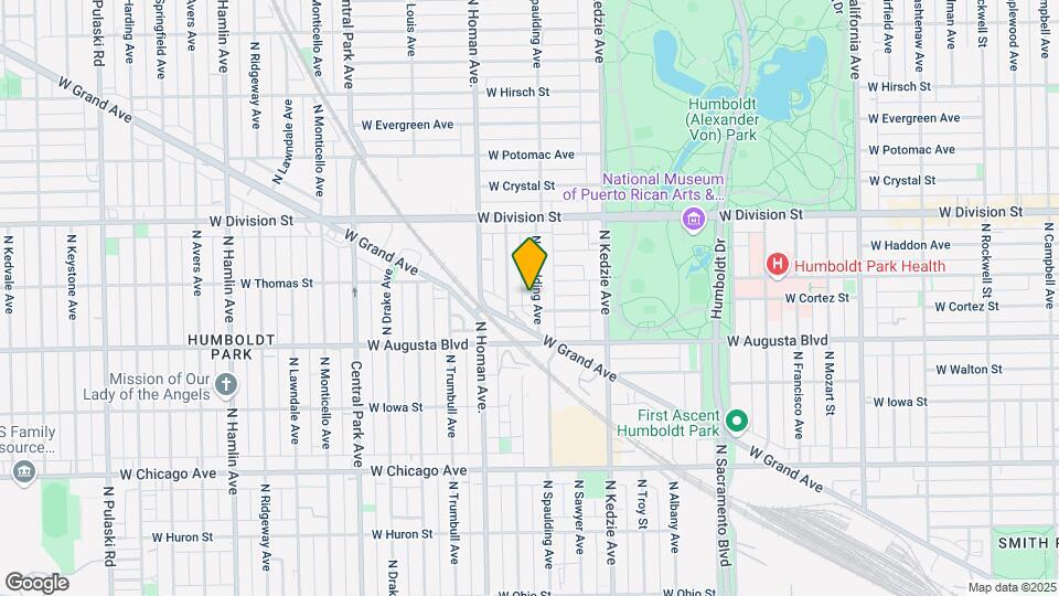 1044-1046 N Spaulding Ave Mapa y Detalles de la Ubicación