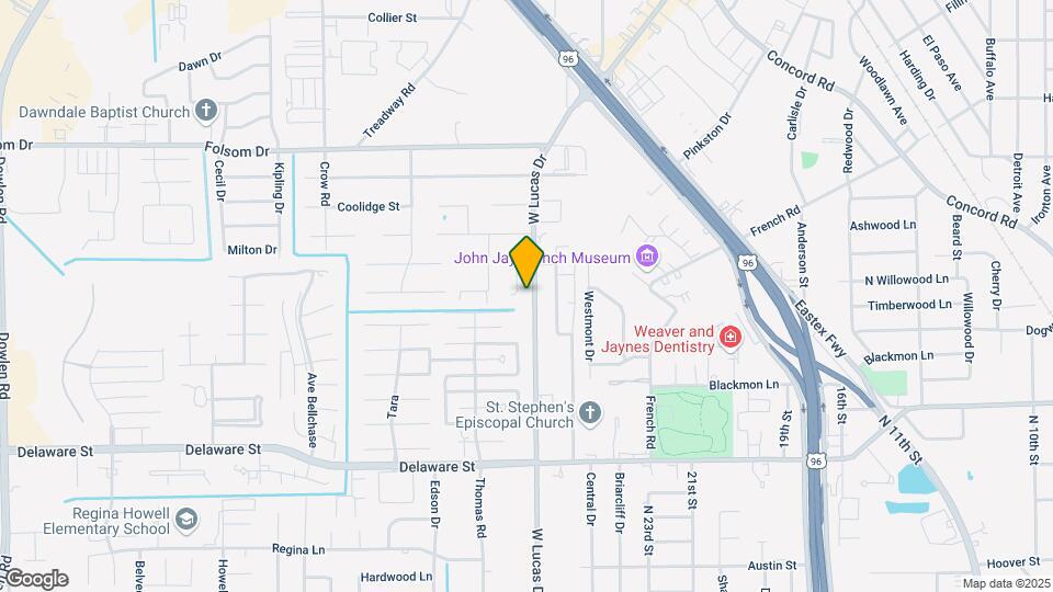3035 W Lucas Dr Map and Location Details