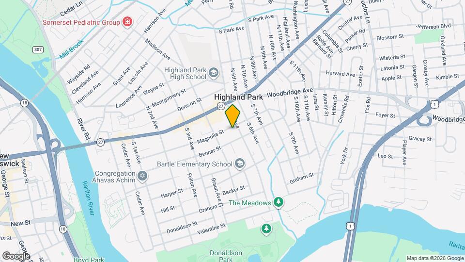 430 Magnolia St Mapa y Detalles de la Ubicación