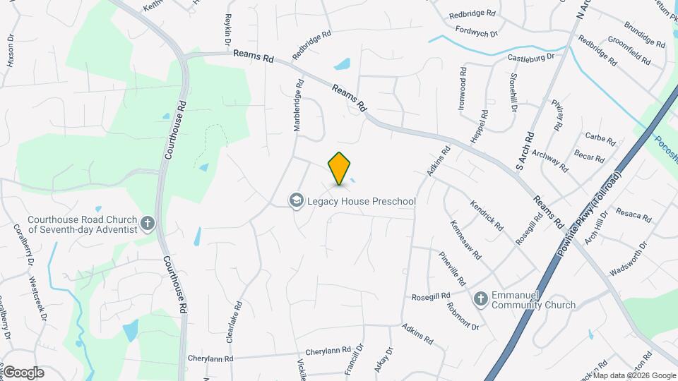 331 Pullbrooke Dr Map and Location Details