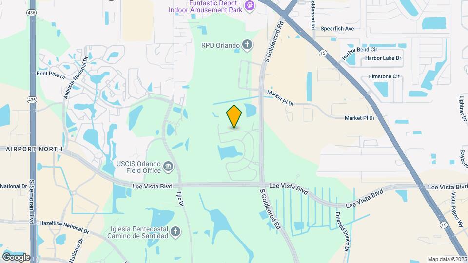 6464 S Goldenrod Rd Map and Location Details