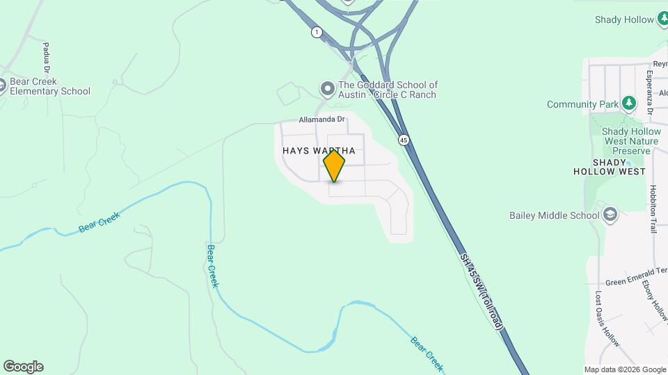 12616 Cardinal Flower Dr Map and Location Details