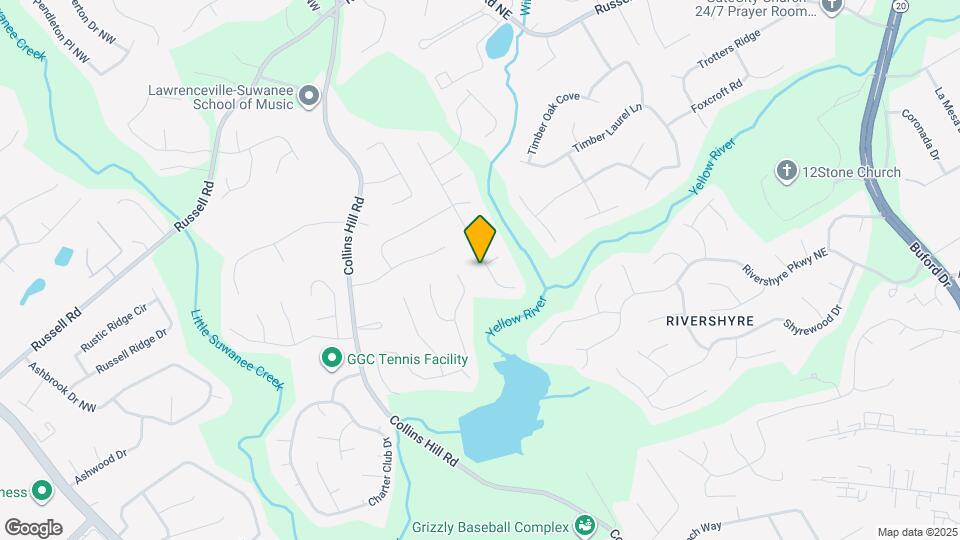 1444 Glenfield Dr Map and Location Details