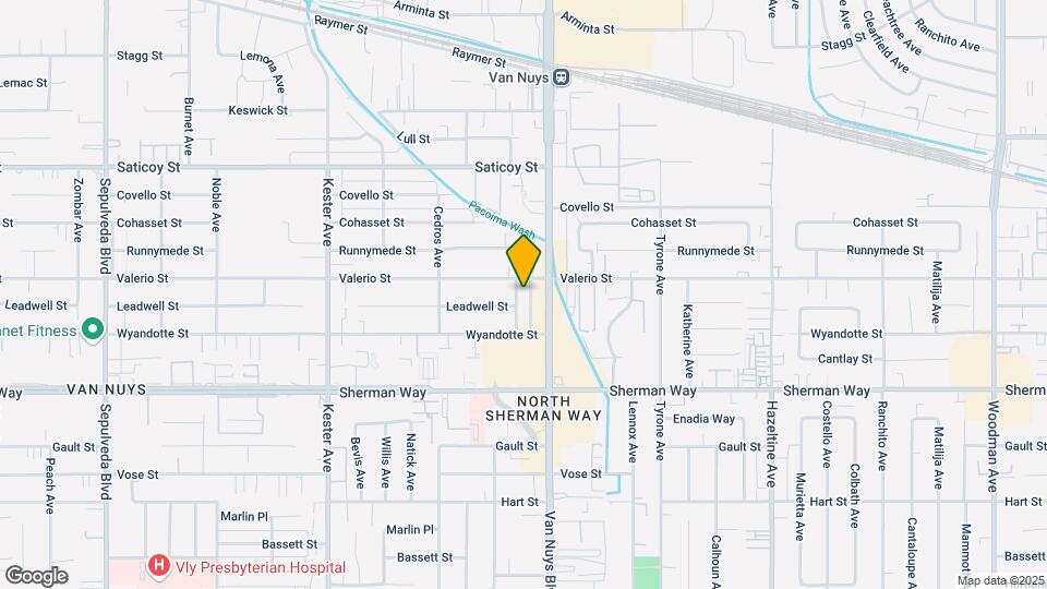 7342 Vista Del Monte Ave Map and Location Details