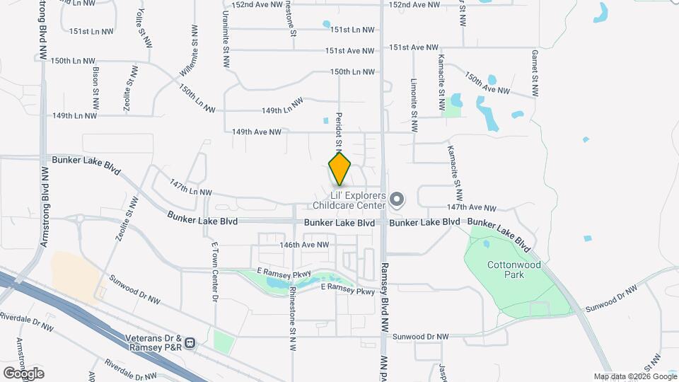 7326 147 Ln NW Map and Location Details