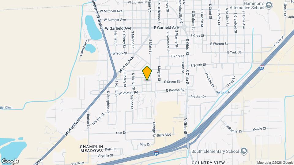 40 W Chestnut St Map and Location Details