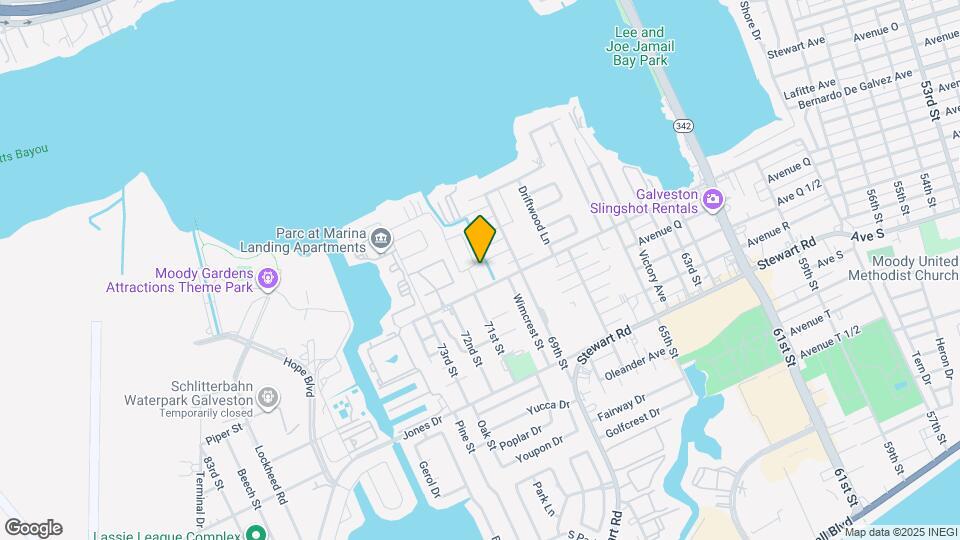 1920 Back Bay Dr Map and Location Details