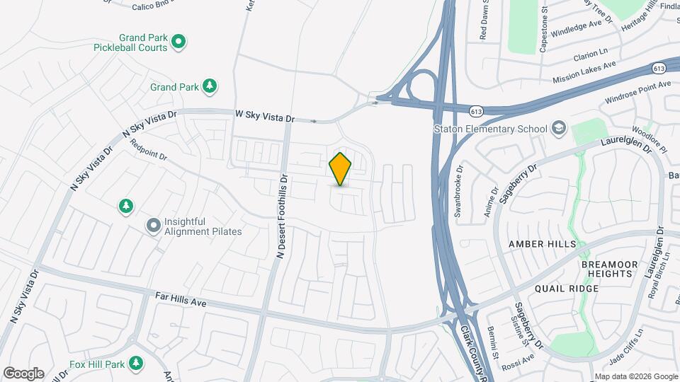 11597 Alpine Cove Ave Map and Location Details