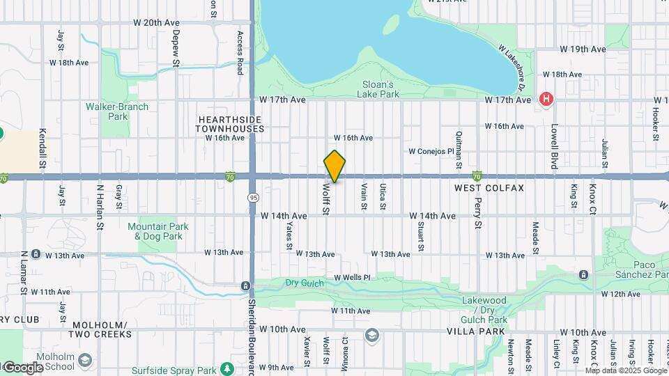1480 Wolff St Map and Location Details