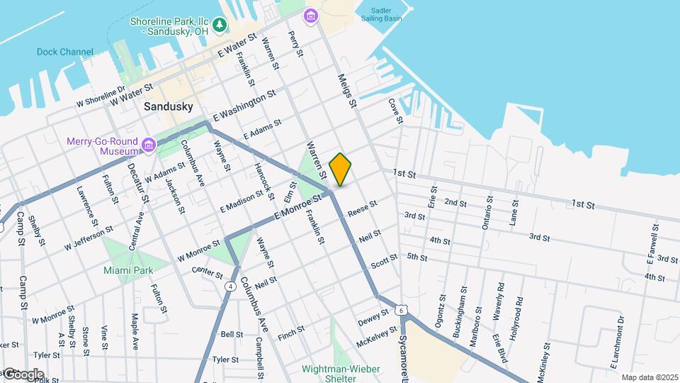 504 Monroe St Mapa y Detalles de la Ubicación
