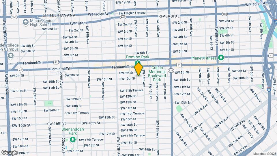 975-1001 SW 15th Ave Map and Location Details