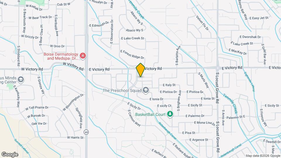 3313 S Daybreak Ave Map and Location Details