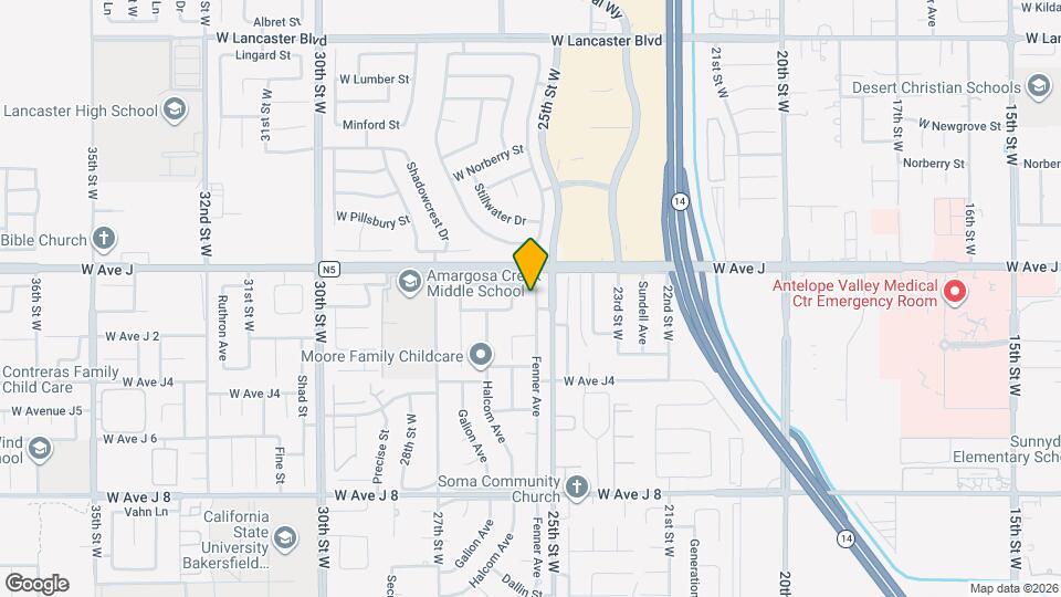 44339 Fenner Ave Map and Location Details