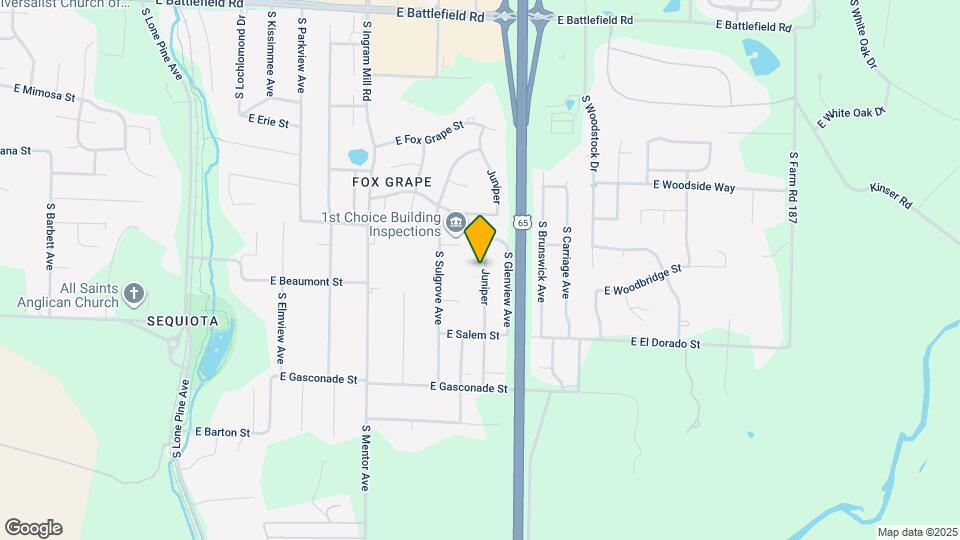 3439 Juniper Map and Location Details