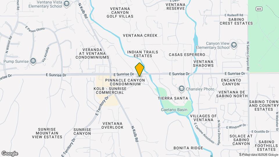 5565 N Sapphire Dr Map and Location Details