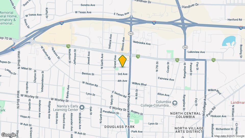 112 E Forest Ave Map and Location Details