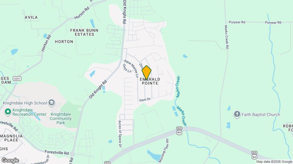 204 Zircon Ln Map and Location Details