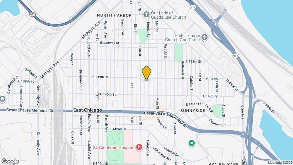 3910 Deodar St Map and Location Details