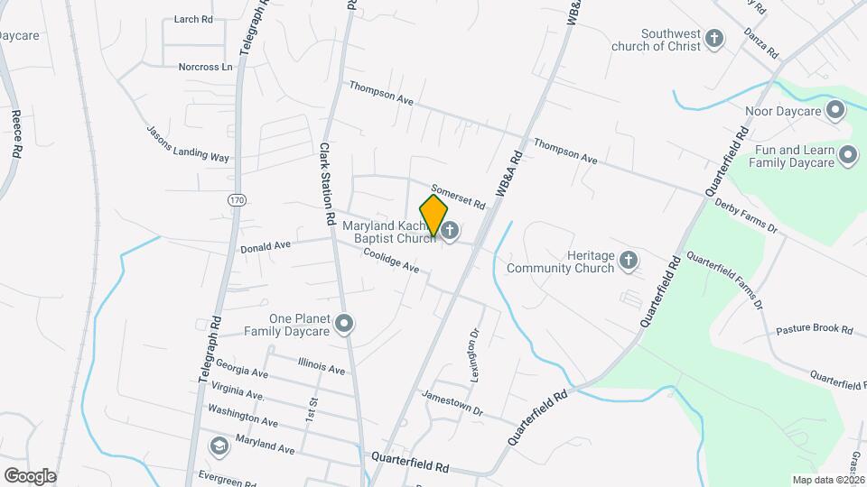 1221 Delmont Rd Map and Location Details