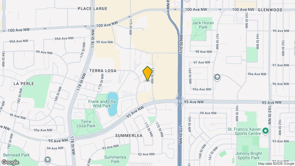 9703 174 St NW Map and Location Details