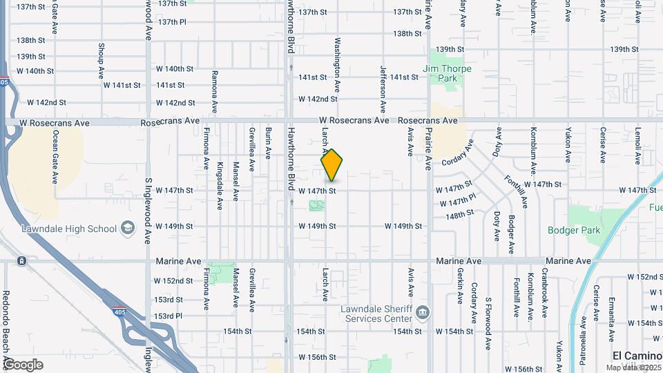 4227 W 147th St Mapa y Detalles de la Ubicación