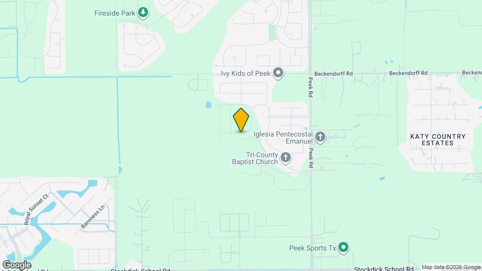 23303 Happy Mdw Ln Map and Location Details