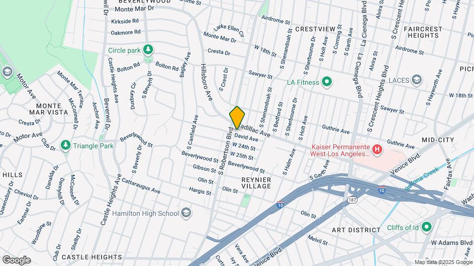 8975 David Ave Map and Location Details