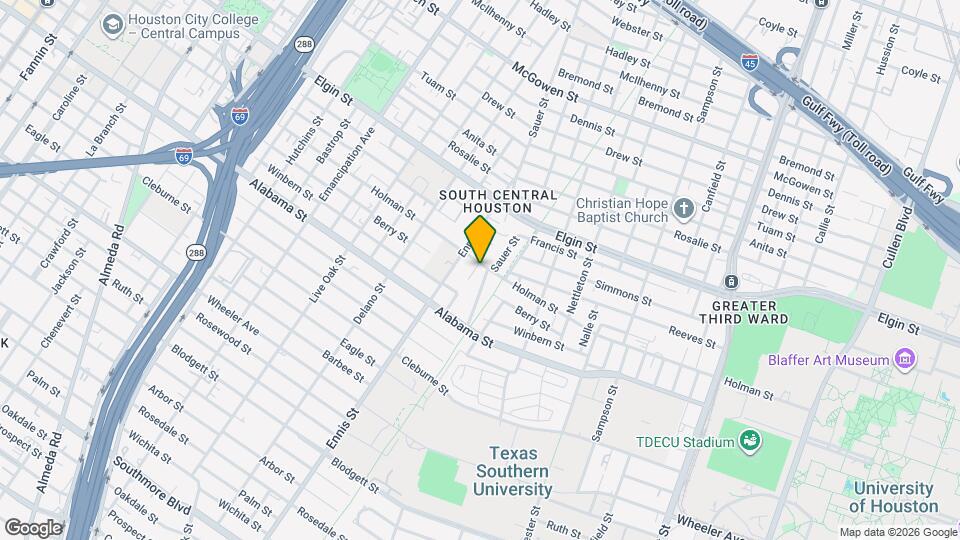 3022 Holman St Mapa y Detalles de la Ubicación
