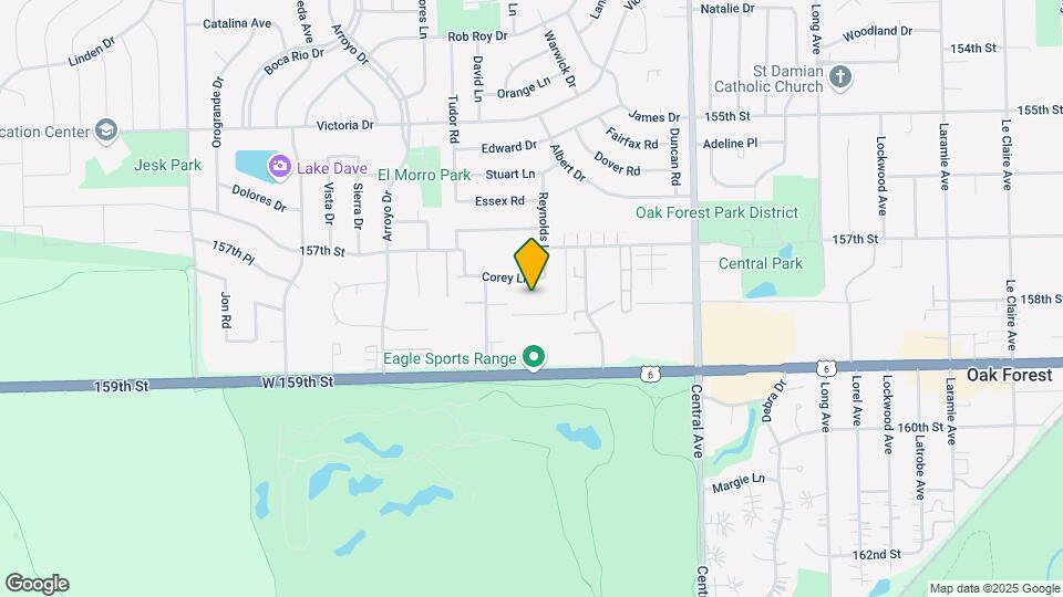 5833 W Corey Ln Map and Location Details