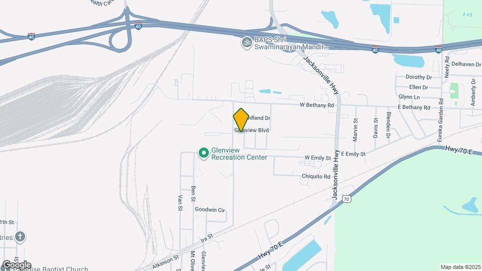 2113 Muldrow Dr Map and Location Details