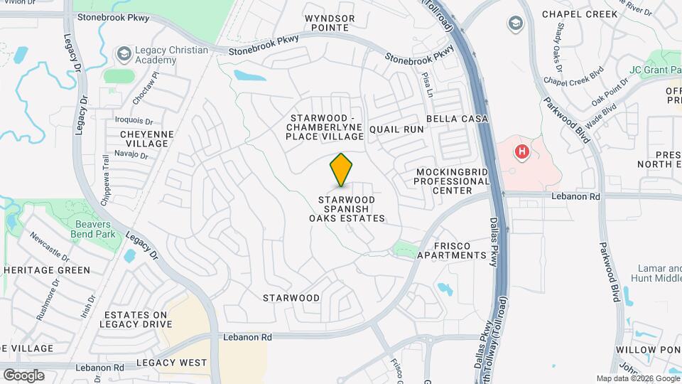 5375 Spicewood Ln Map and Location Details