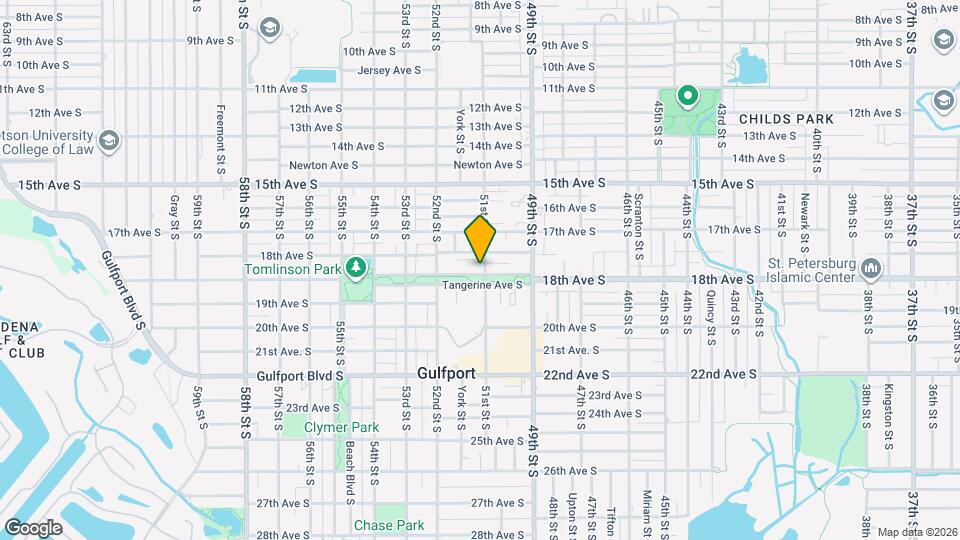 5105 Tangerine Ave S Map and Location Details