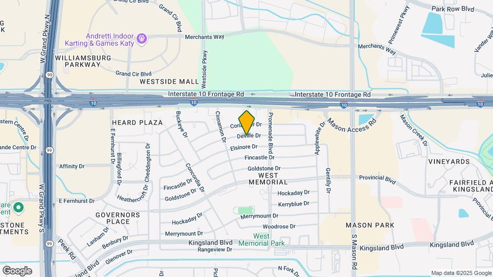22403 Deville Dr Map and Location Details