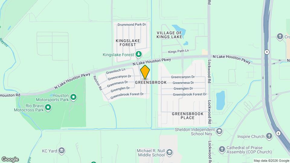 11915 Greenspark Ln Mapa y Detalles de la Ubicación