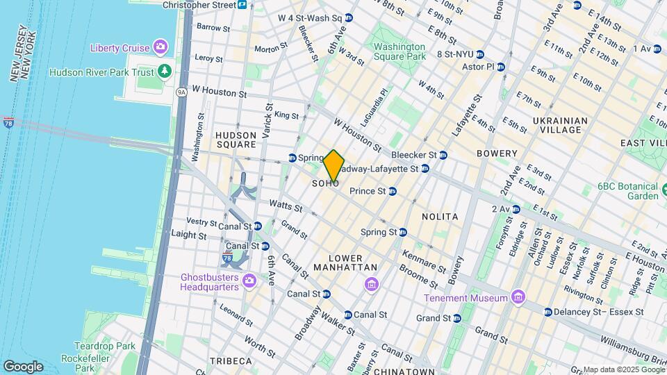 149 Spring St Map and Location Details