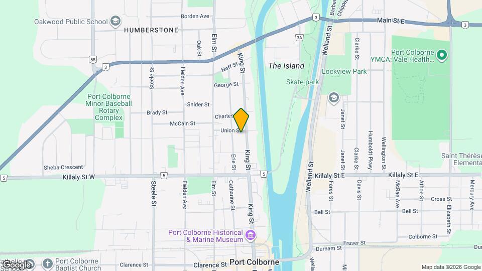 620 King St Map and Location Details