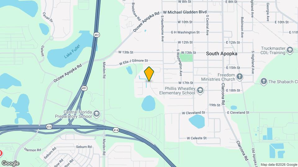 402 W 17th St Mapa y Detalles de la Ubicación