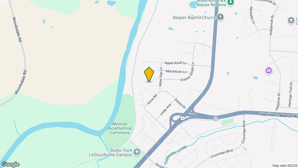 2050 Apple Ridge Ct Mapa y Detalles de la Ubicación