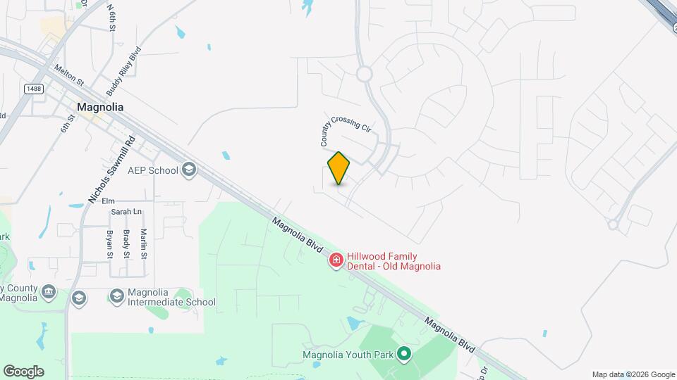 222 Cumberland Forest Dr Map and Location Details