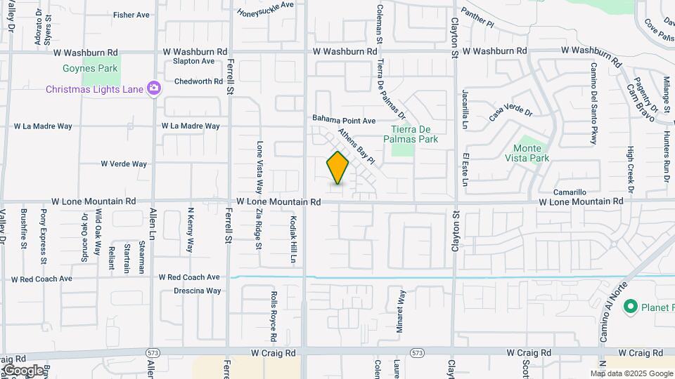 2670 Fierce Star Ave Mapa y Detalles de la Ubicación