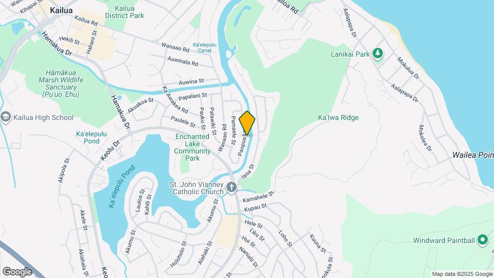 641 Paopua Loop Mapa y Detalles de la Ubicación