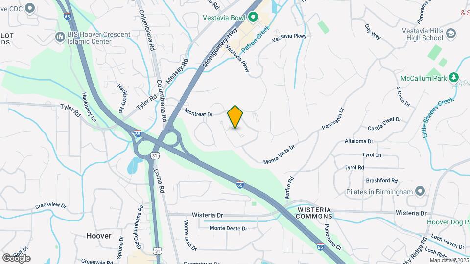 2110 Montreat Way Map and Location Details
