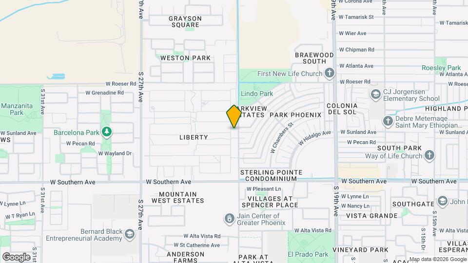 5531 S 23rd Dr Map and Location Details