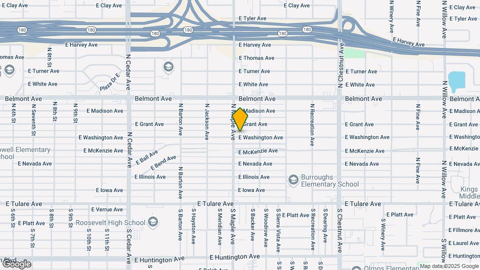 4615 E Washington Ave Map and Location Details
