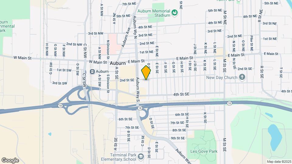 207 D St SE Mapa y Detalles de la Ubicación