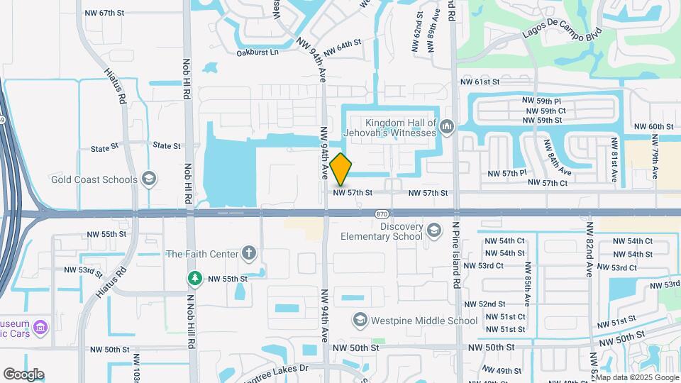 9155 NW 57th St Map and Location Details