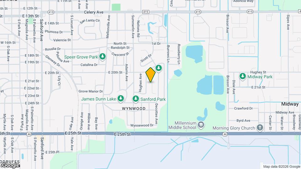 122 Drew Ave Map and Location Details